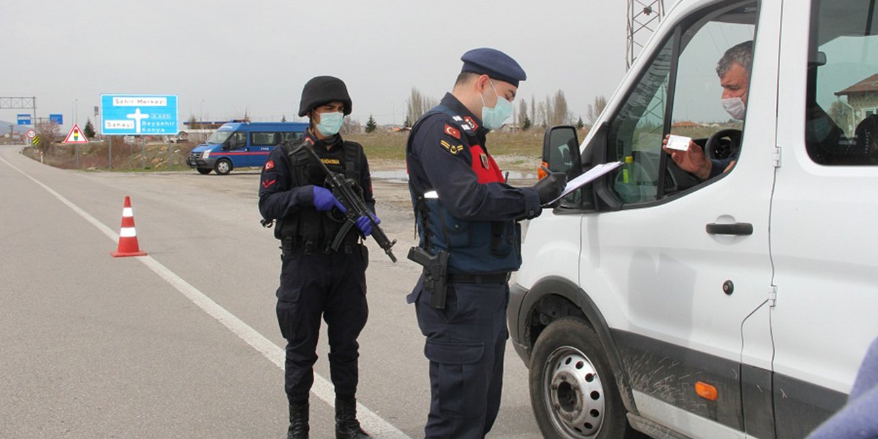 Seydişehir'de jandarma ekipleri sıkı tedbir aldı