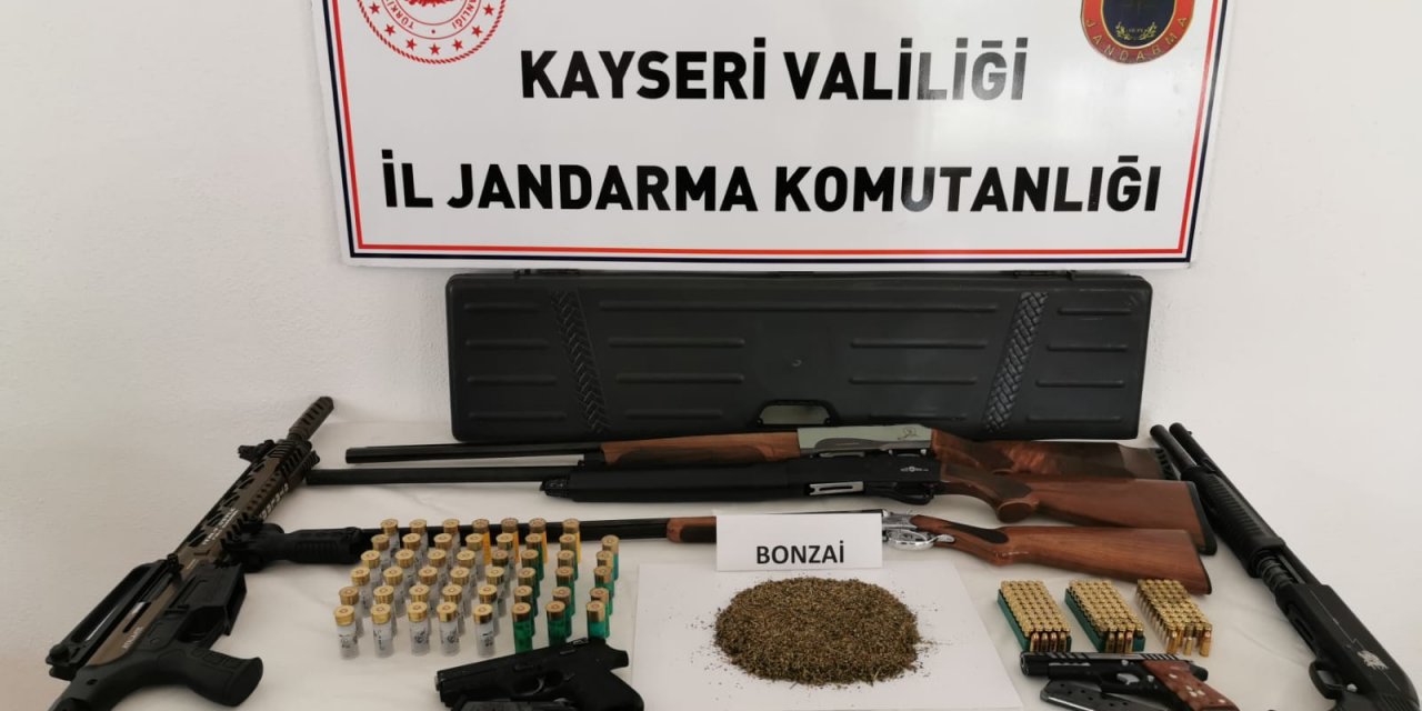 Kayseri'de uyuşturucu operasyonu: 3 gözaltı