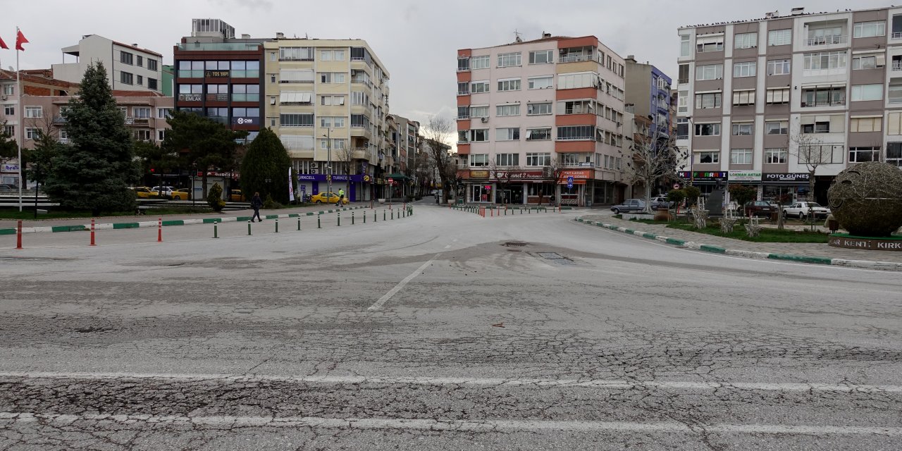Trakya'da cadde ve sokaklar boş kaldı