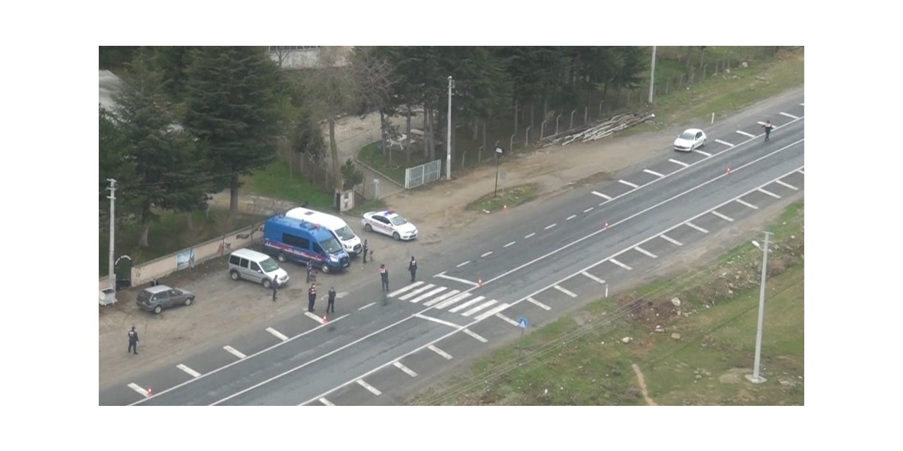 Afyonkarahisar’da helikopter destekli Korona virüs denetimi