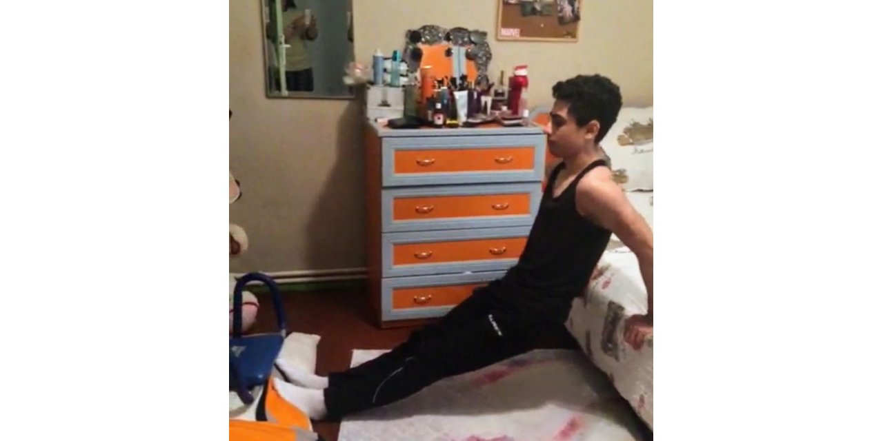 Yunusemreli güreşçiler antrenmanlarını aksatmıyor