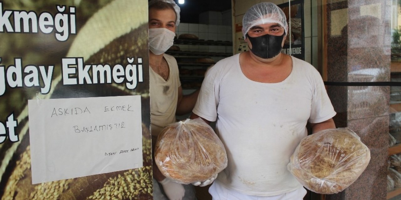Manisa’da 40 fırından ’Askıda ekmek’ uygulaması