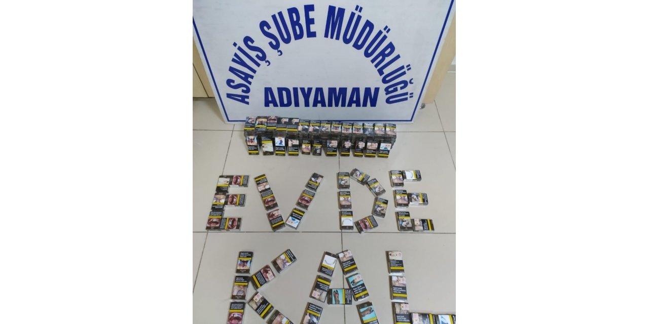 Marketten sigara çalan şahıslar yakalandı