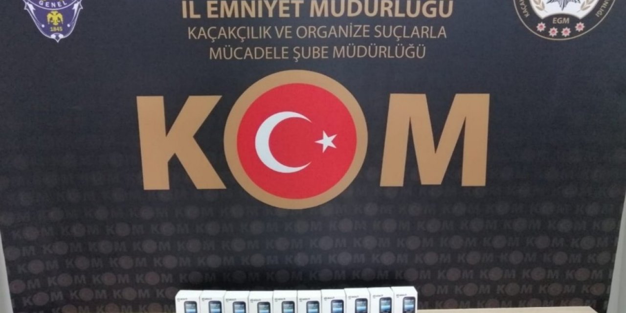 Denizli’de kaçak dezenfektan ve elektronik eşya operasyonu