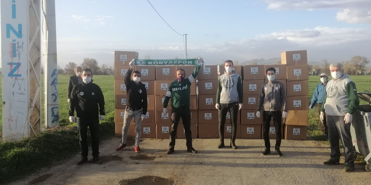 Nalçacılılar'dan karantinadaki Esence'ye yardım