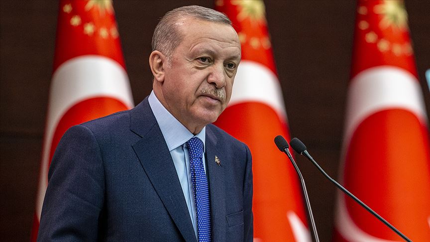 Cumhurbaşkanı Erdoğan'dan koronavirüsle mücadele paylaşımı