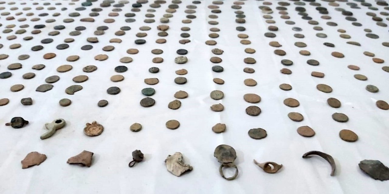 Jandarma KOM 570 parça tarihi eser ele geçirdi