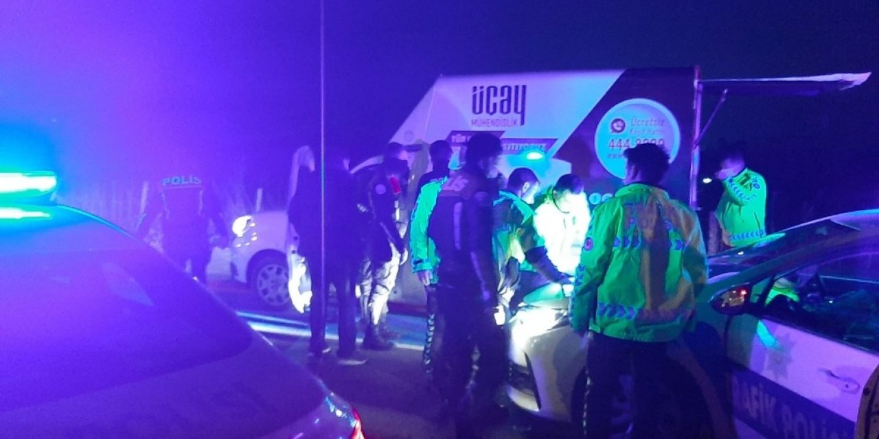 Kaza yapan sürücü, kovalamaca sonucu yakalandı