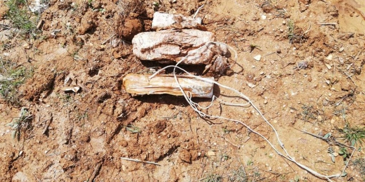 Bitlis’te toprağa gömülü 15 kilo EYP ele geçirildi