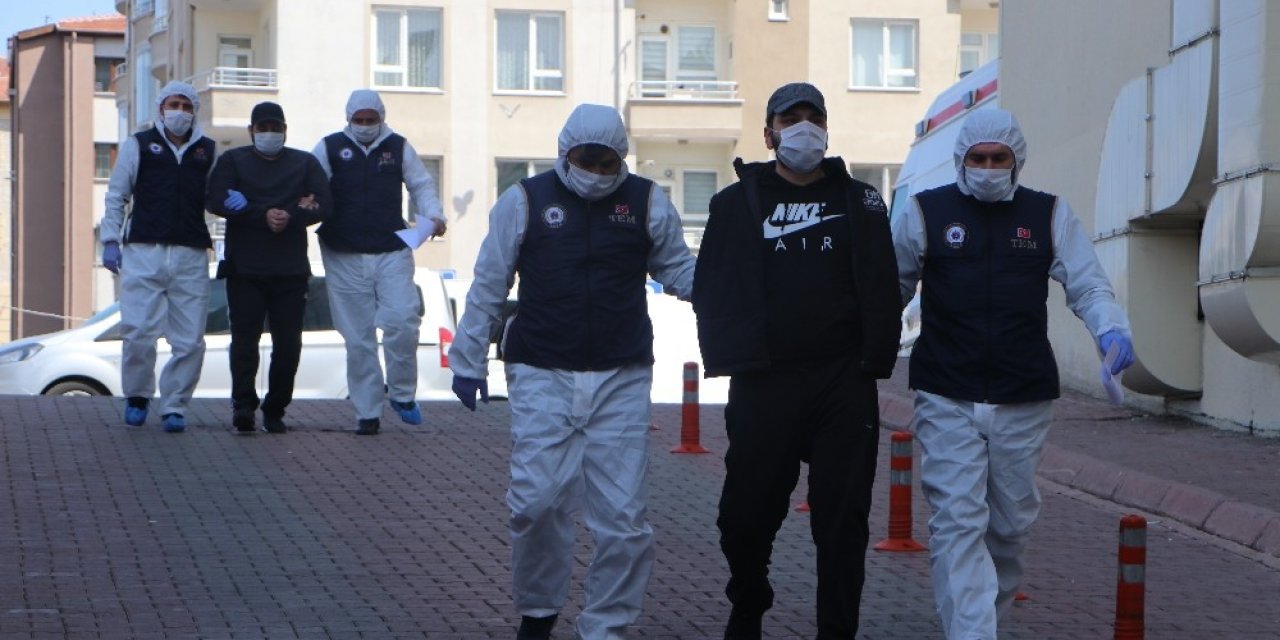 Kayseri’de terör operasyonu: 2 gözaltı