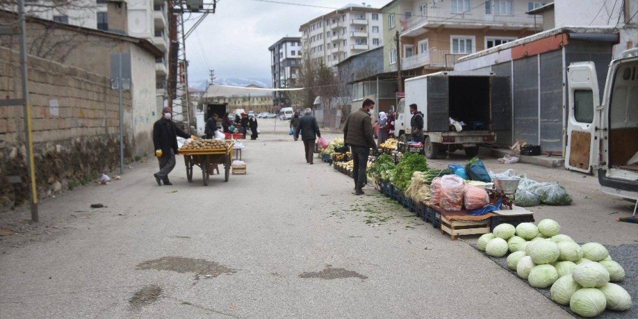 Semt pazarlarında korona virüs etkisi