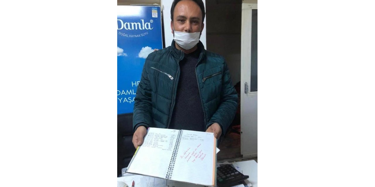 Veresiye defterindeki borçlar, hayırseverler tarafından kapatıldı