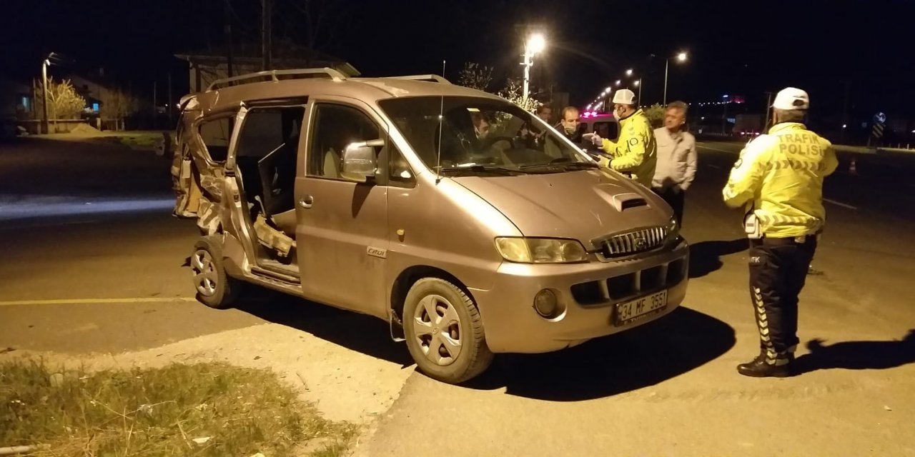 Aksaray'da kaza: 4 yaralı