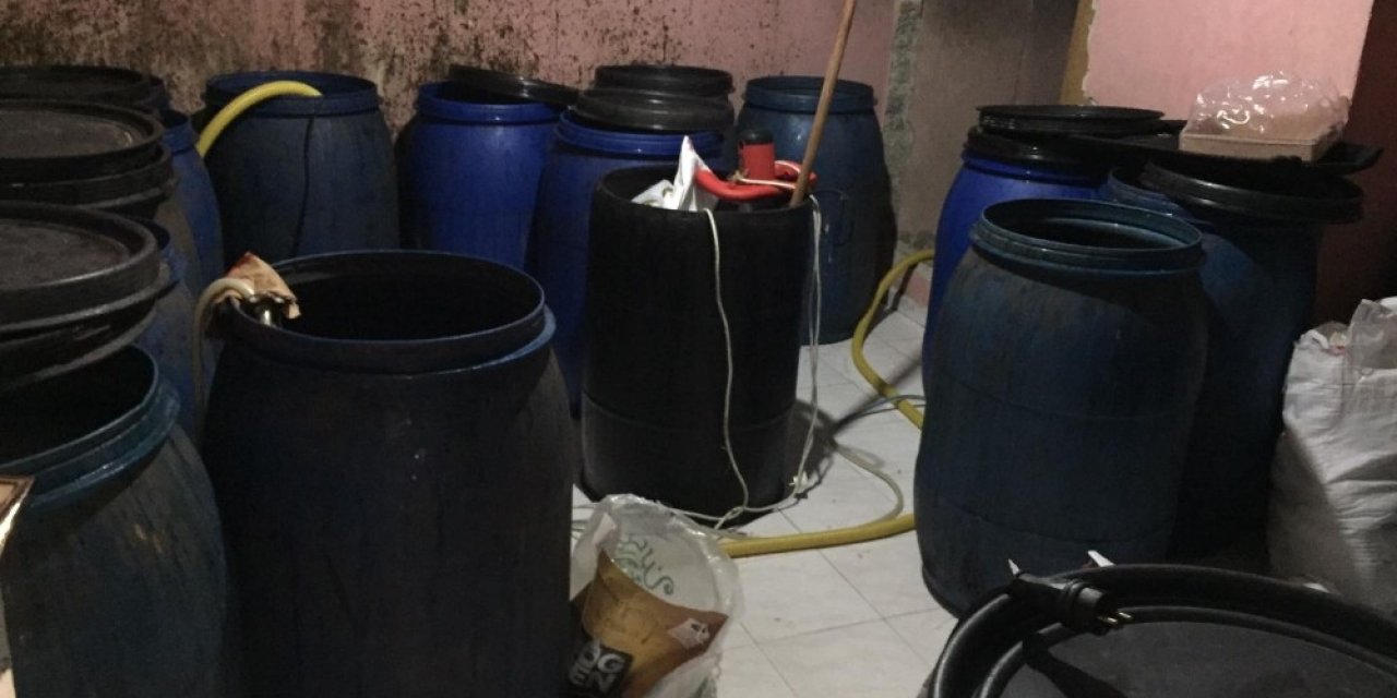 Adana’da 650 bin liralık kaçak içki ele geçirildi