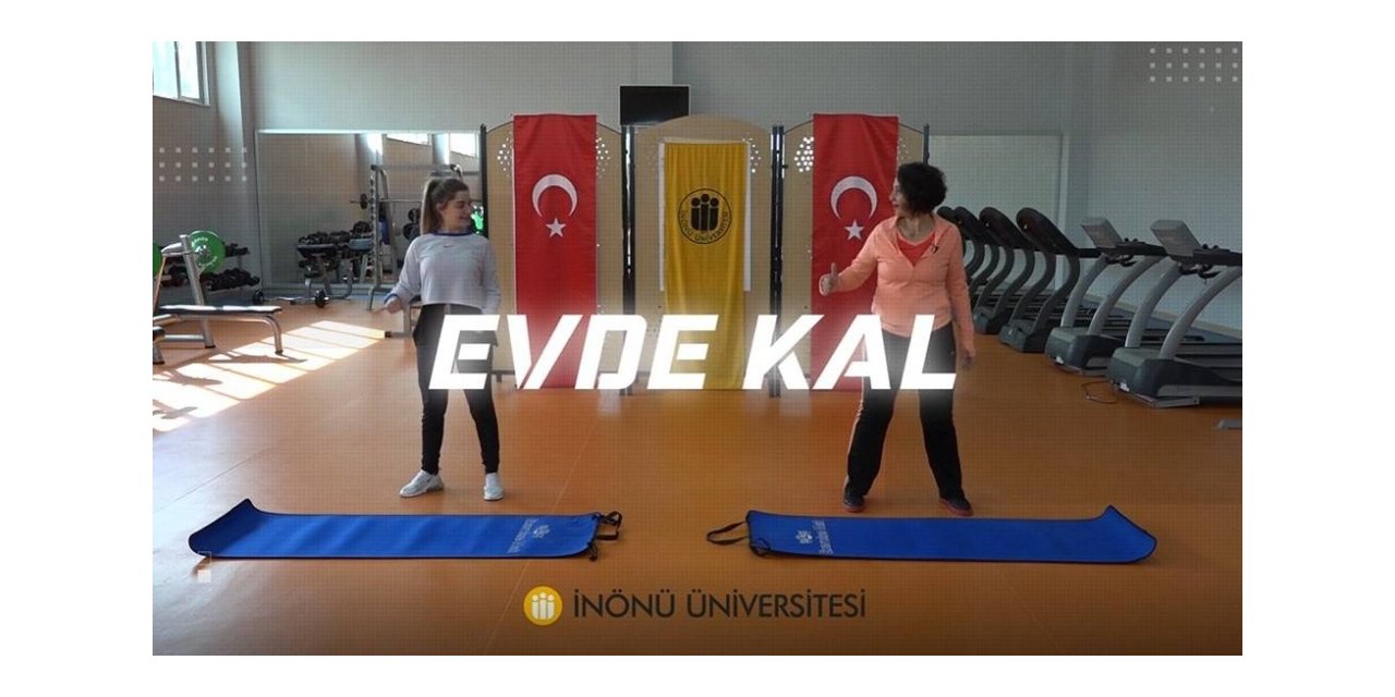 Spor Bilimleri Fakültesi’nden ’evde spor’ hizmeti