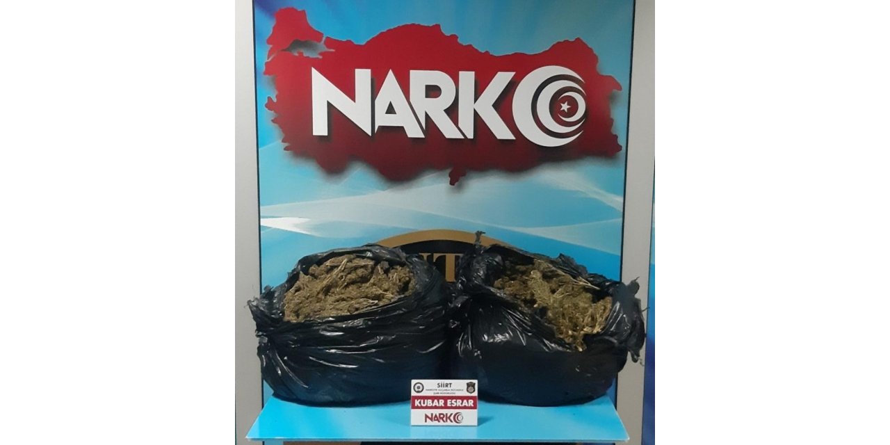 Siirt’te uyuşturucu operasyonunda gözaltına alınan 2 kişi tutuklandı