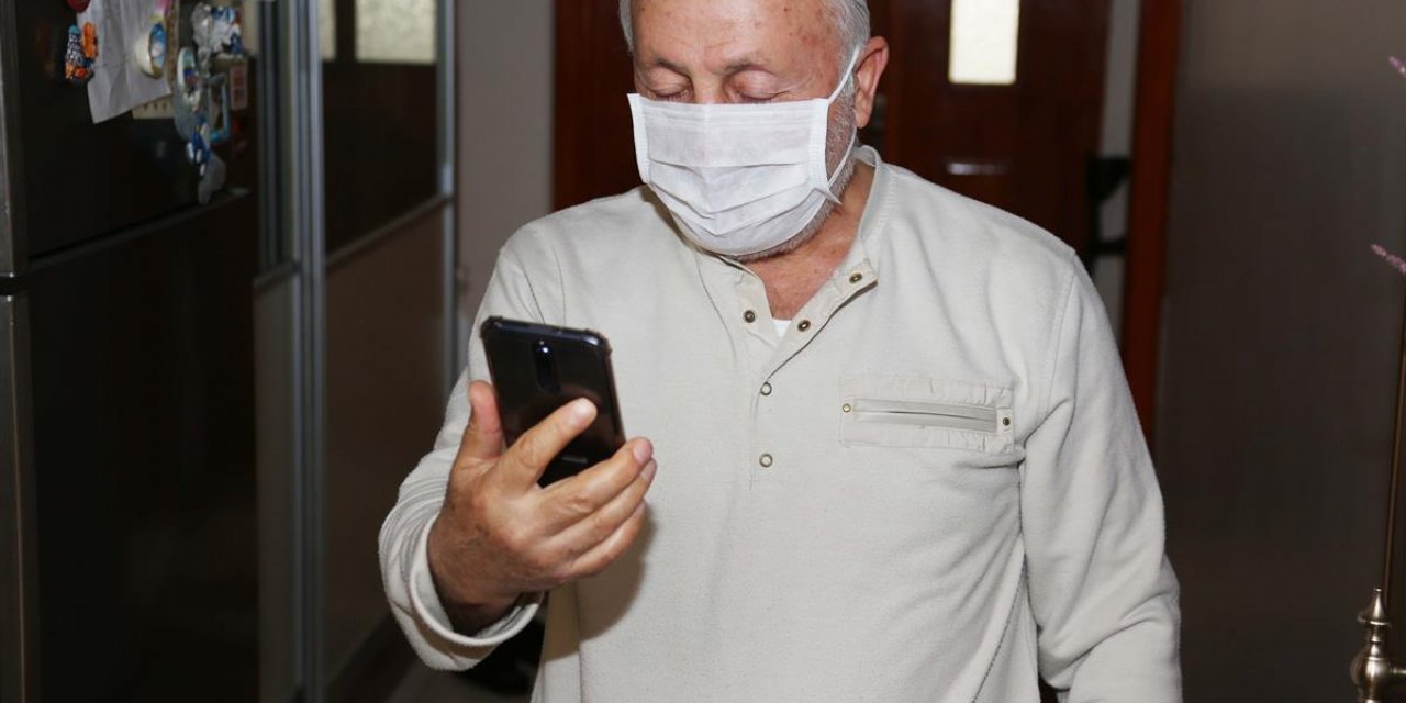 Mustafa amcaya kızı ve damadından "Vefa"lı doğum günü sürprizi