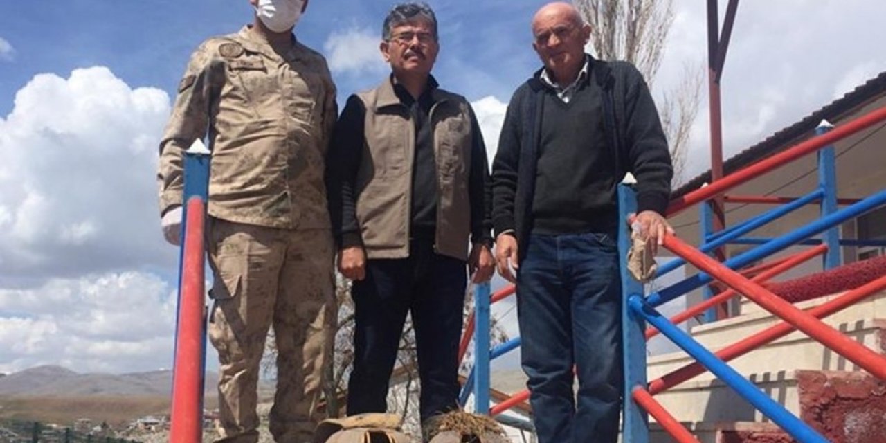 Keklik avlamak için kurduğu tuzağa kendisi düştü
