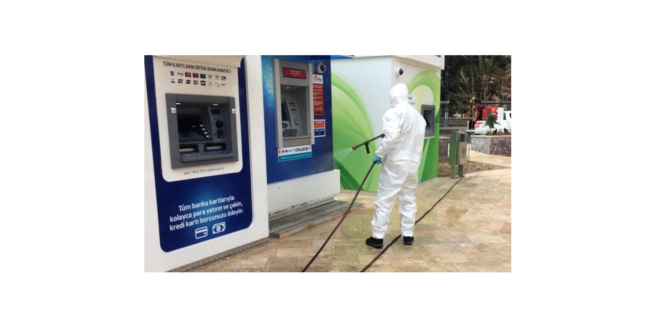 Nevşehir Belediyesi dezenfekte çalışmalarını sürdürüyor