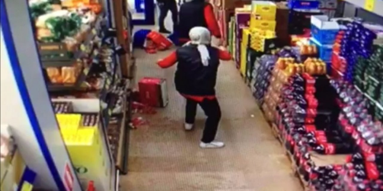 Avcılar’da markette maske kavgası