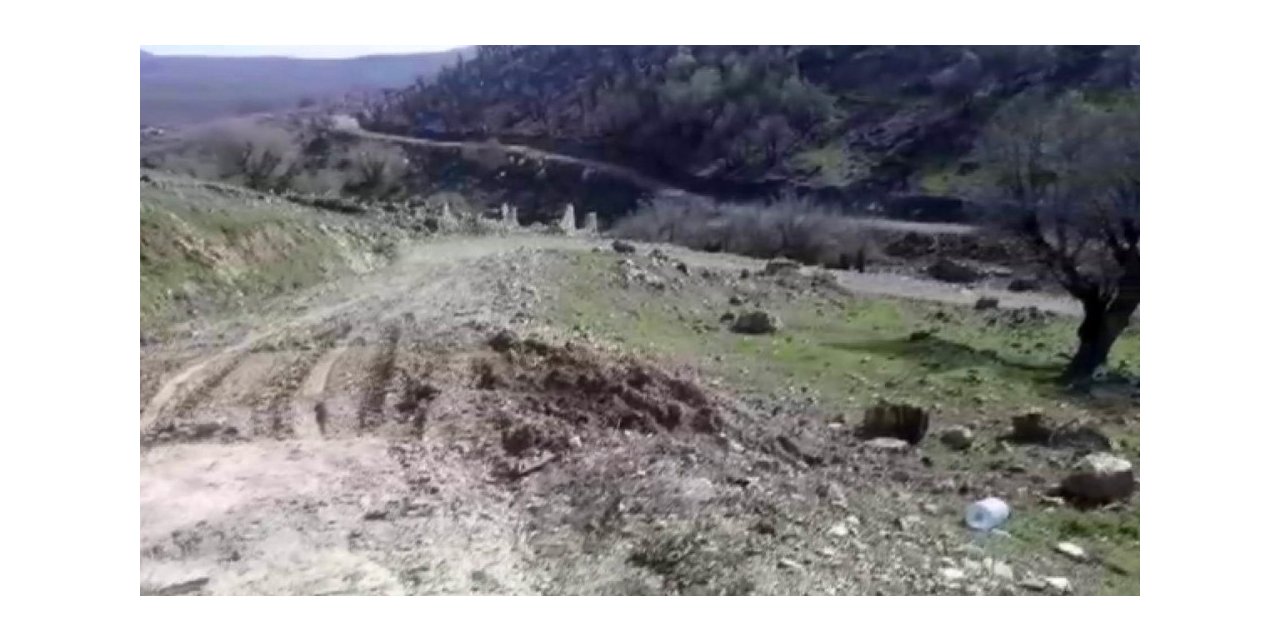 Kulp’taki patlama alanında 1 metrelik çukur oluştu