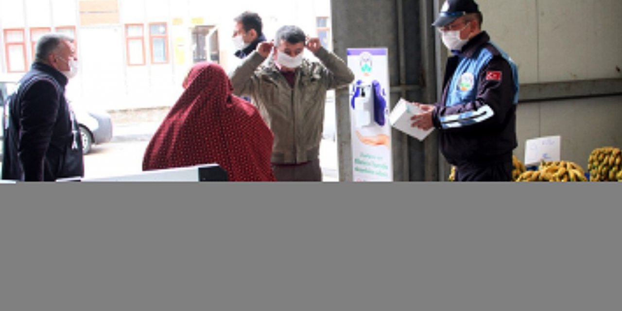 Beypazarı'nda Kovi-19 tedbirleri