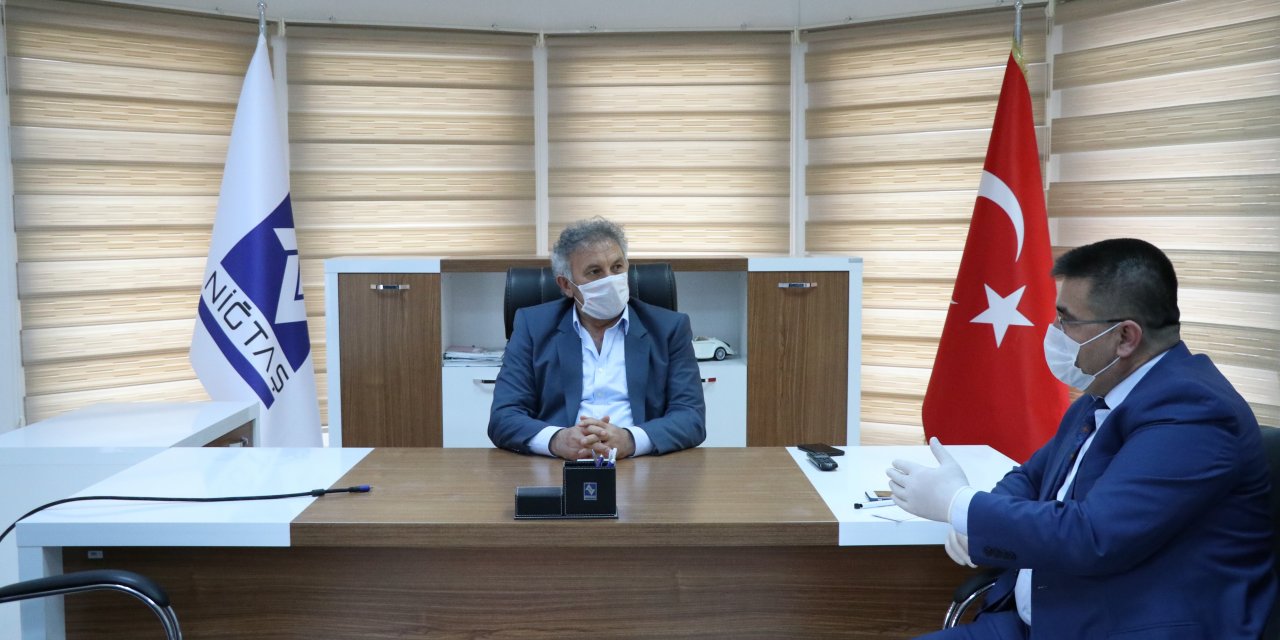 Niğdeli iş insanından "Milli Dayanışma Kampanyası"na destek