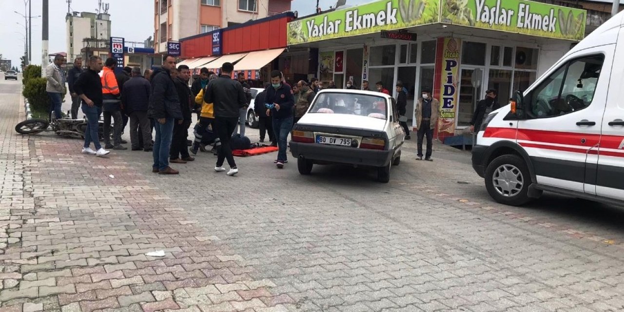 Düziçi’nde Trafik kazası:1 yaralı