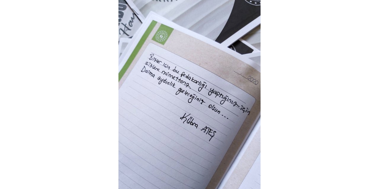 Sakarya'da gözetim süresi biten misafirlerden görevlilere teşekkür mektubu