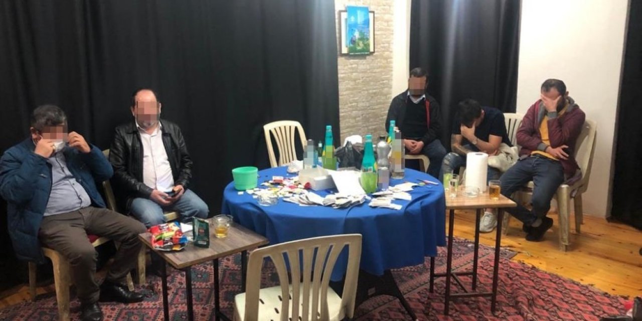 Alanya’da kumarhaneye çevrilmiş eve kumar baskını