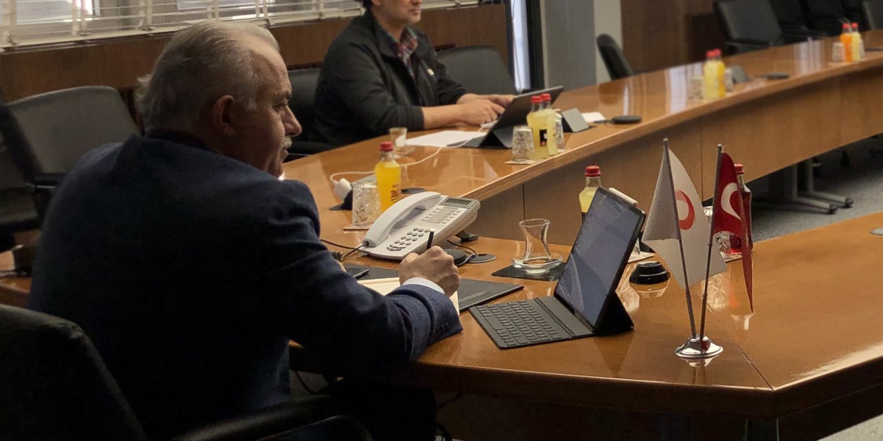 IFRC Avrupa Bölgesi Yönetim Kurulunu toplayan Türk Kızılay Genel Başkanı Kınık: