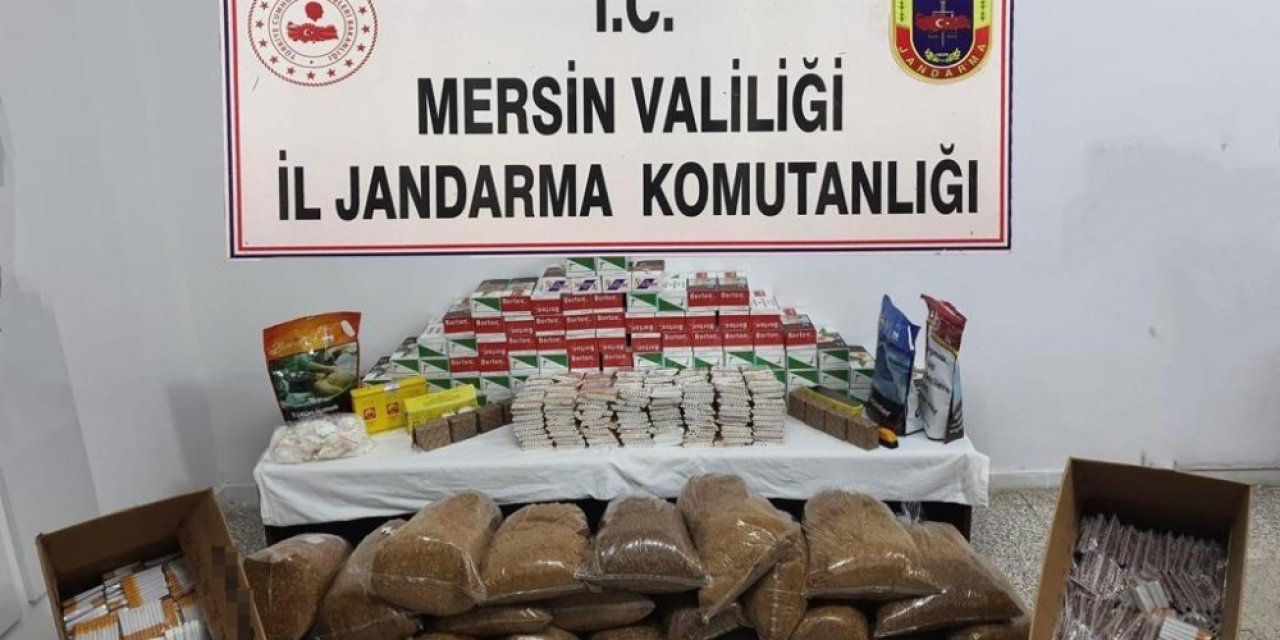 Jandarma 66 kilogram kaçak tütün ele geçirdi