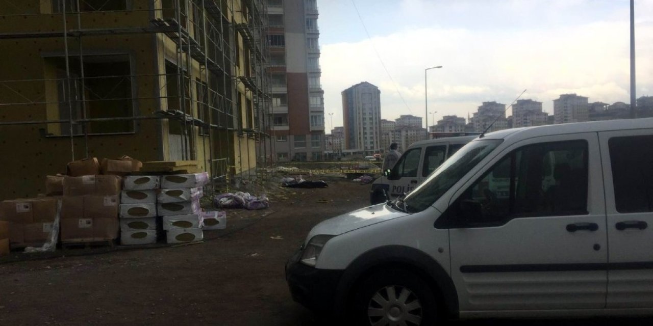 11. kattan düşen inşaat işçisi hayatını kaybetti