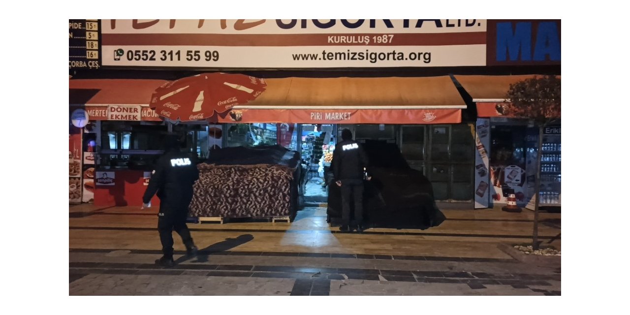 Marketten istediği bedava sigarayı alamayınca camlarını kırdı
