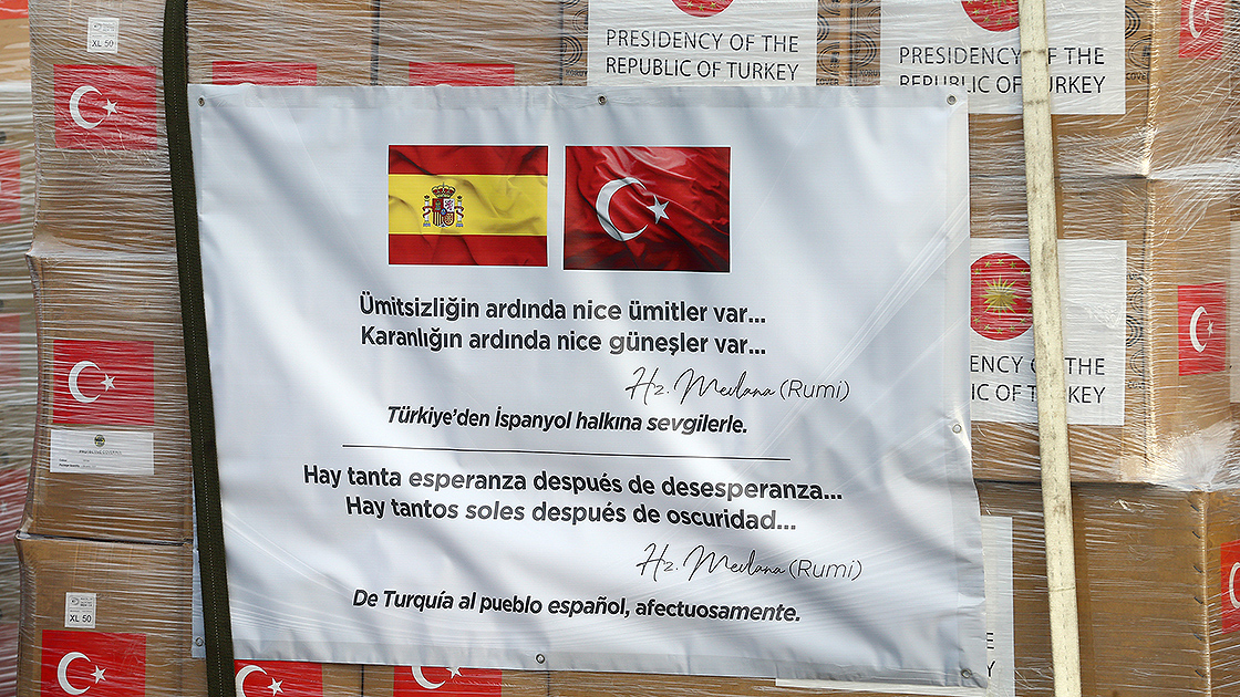 Pentagon, Türkiye’nin İspanya ve İtalya’ya yardımlarını takdirle karşılamış