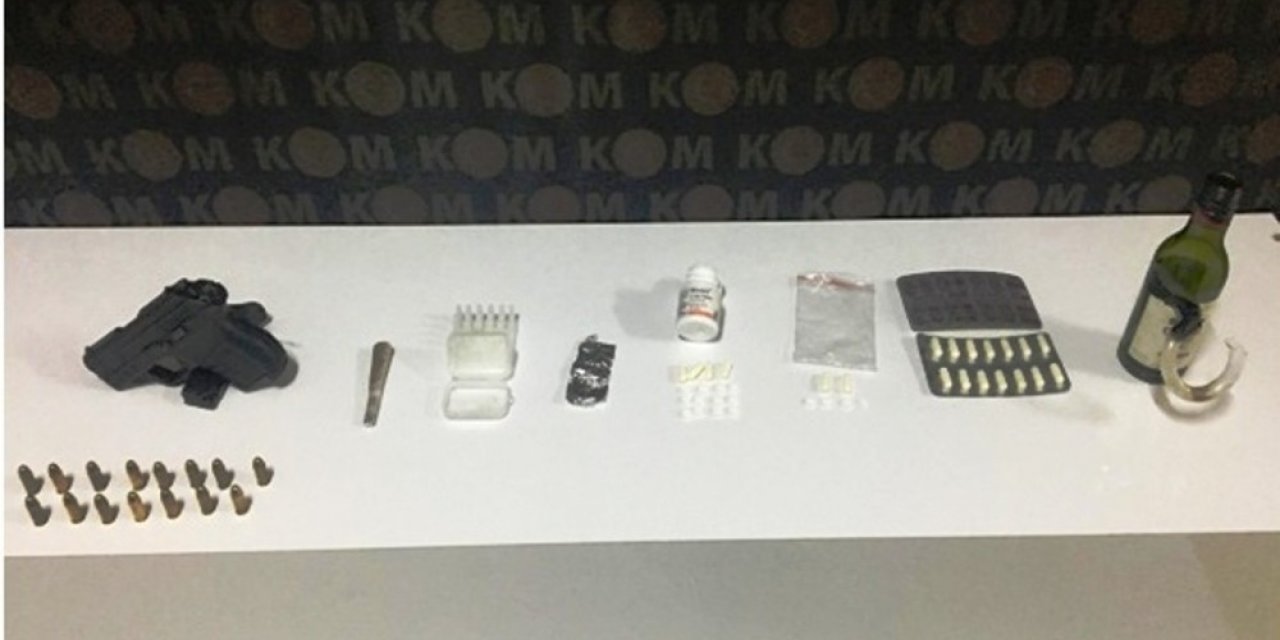 Didim’de uyuşturucu etkisi bulunan hap ele geçirildi