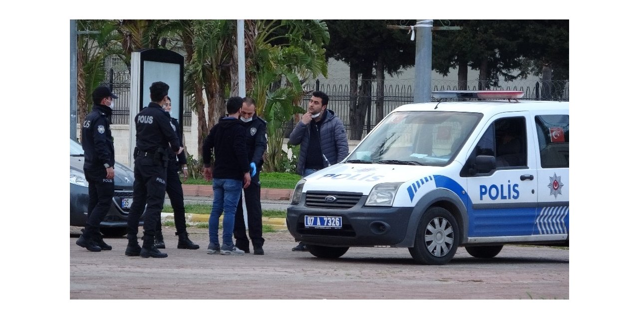 Kavga ettiler, sosyal mesafe cezası yediler