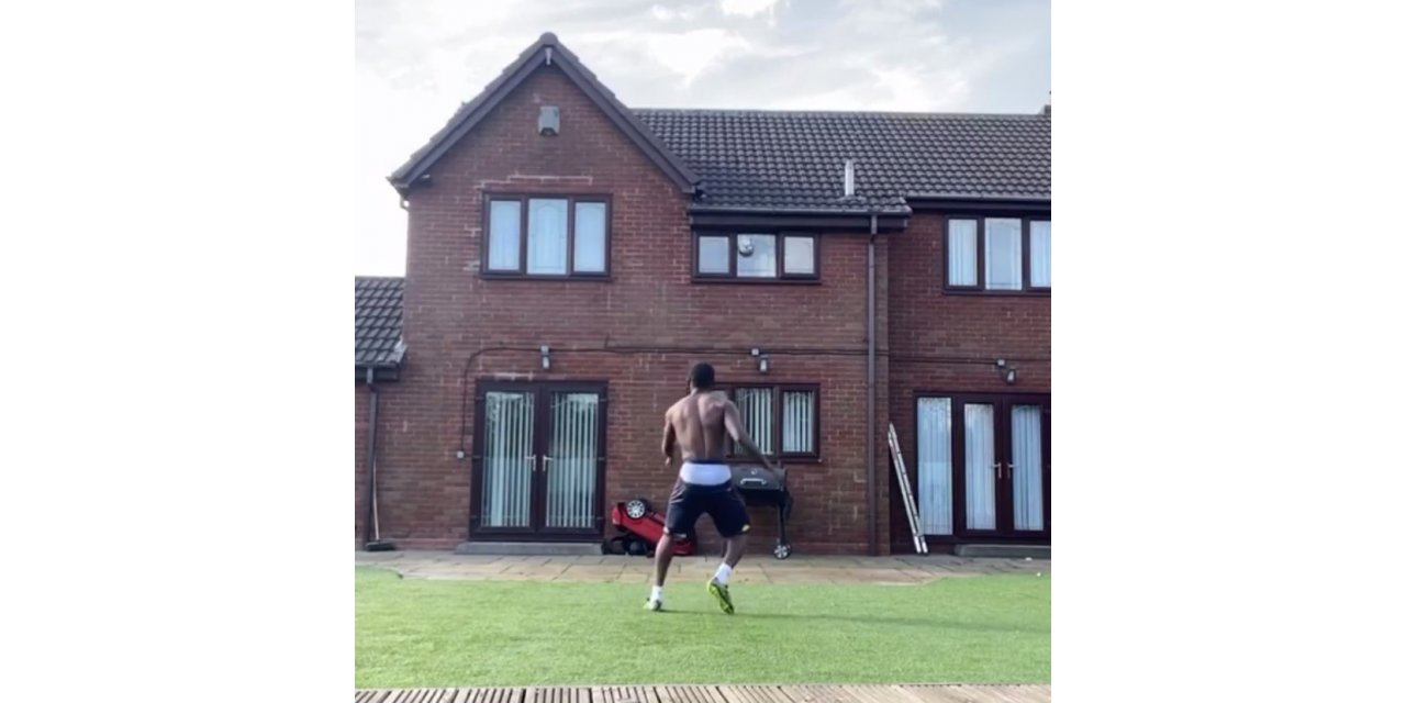 Rushian Hepburn-Murphy antrenman yaparken camı kırdı