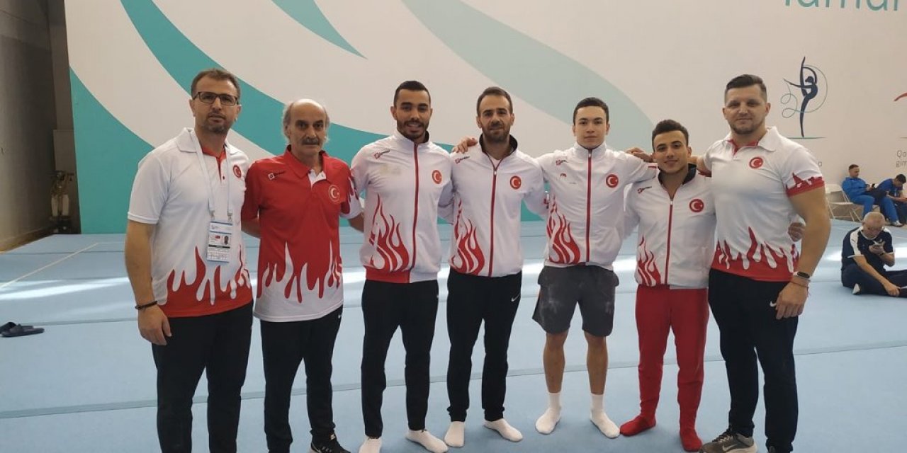 Cimnastikte 2 altın, 1 bronz madalya