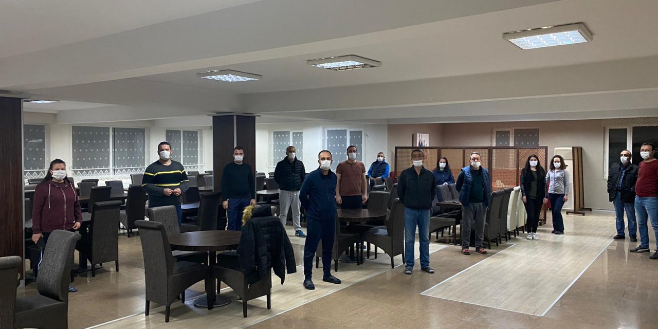 Nevşehir'de ceza infaz kurumu çalışanlarına moral ikramı