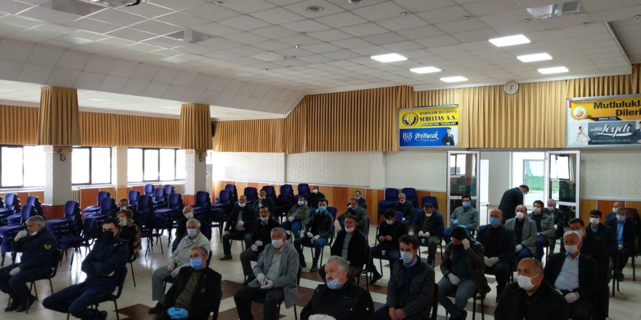 Seydişehir'de Çiftçi Malları Koruma Toplantısı