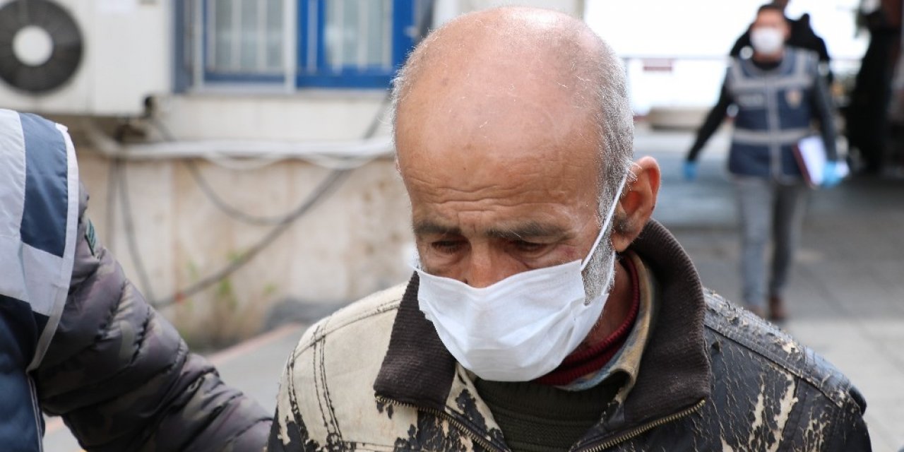 Korona virüs nedeniyle kapatılan iş yerinden televizyon çaldı