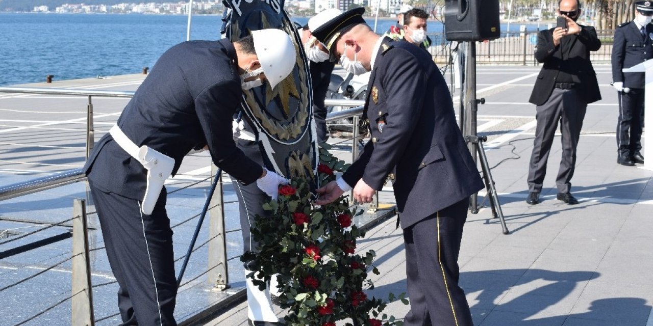 Marmaris’te Türk Polis Teşkilatının kuruluşunun 175. yılı düzenlenen törenle kutlandı