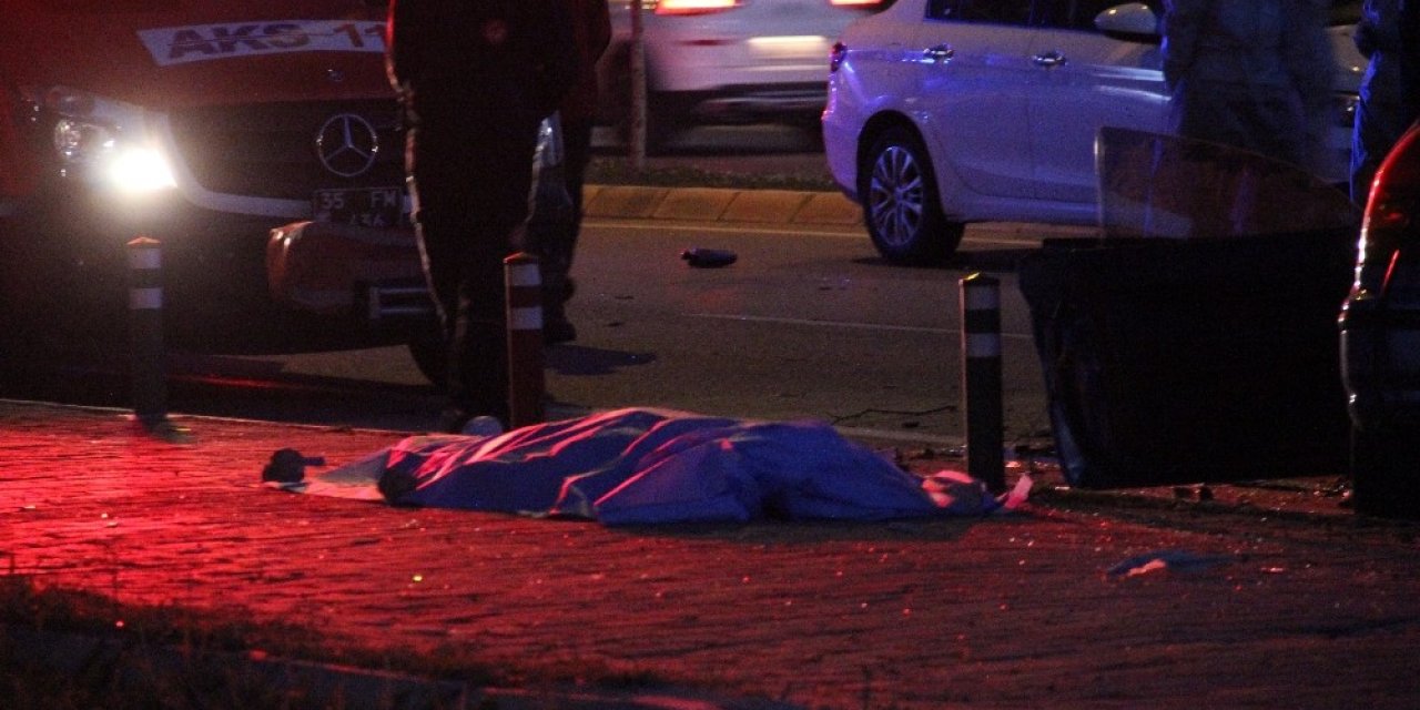 İzmir’de feci kaza: 1 ölü, 2 yaralı