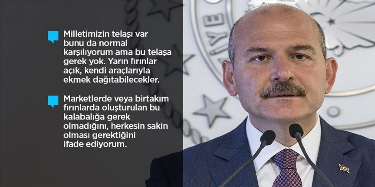 Soylu: Telaş etmeyin, yasak bitecek