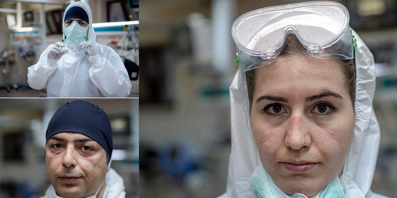 Maskenin ardında kalanlar! Sağlık çalışanlarının fedakarlık hikayeleri