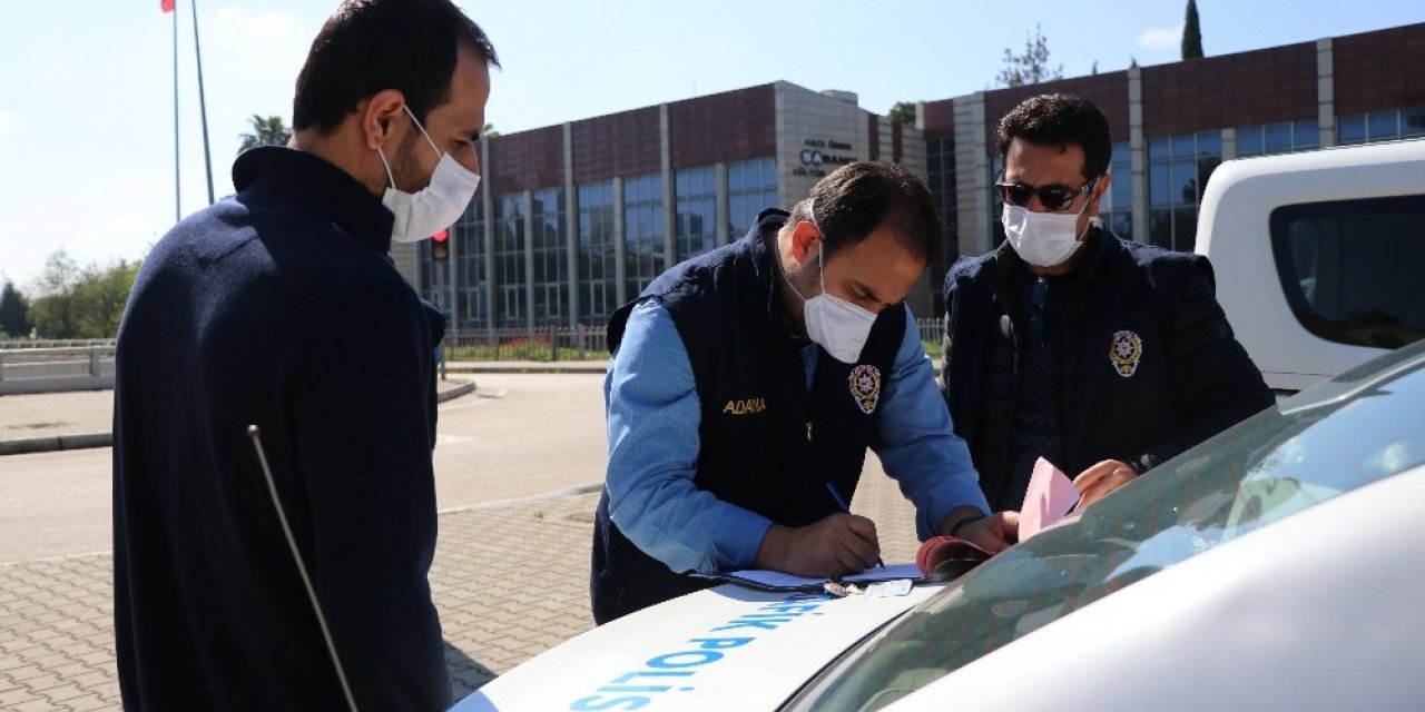 Adana’da sokağa çıkma yasağının ilk cezası kesildi