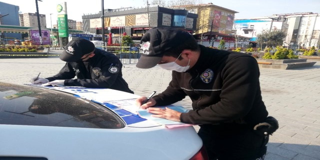 İLK CEZA GELDİ EKİPLER 389 TL CEZAYI KESTİ