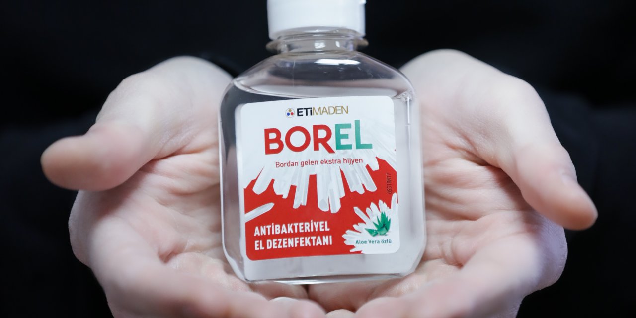 Bakan Dönmez: "Yerli ve milli bor katkılı el dezenfektanı BOREL haftaya raflarda"