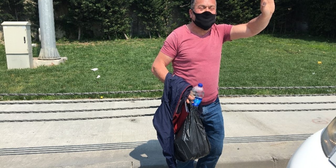 Sokağa çıkma yasağına uymayan alkollü sürücü pes dedirtti